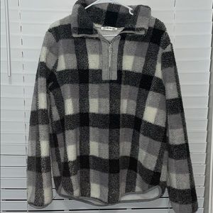 Plaid pullover